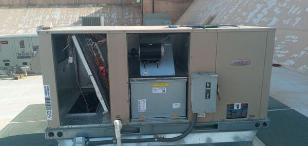 Roof top gas package unit