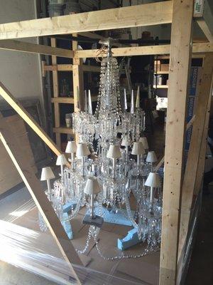 Chandeliers? Yeah we can do that!