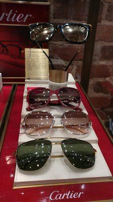 Cartier Sunglasses make a statement