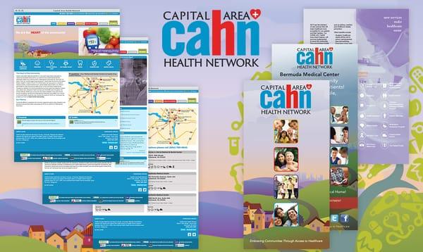 Capital Area Health Network Branding and Website Development