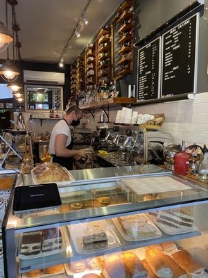 Very chic counter area to me.