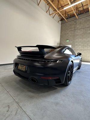 2021 Porsche Carrera 911 GTS Full matte PPF + Ceramic coating