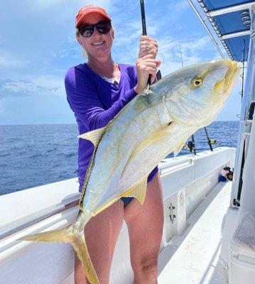 A beautiful yellowjack!