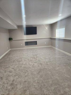 Basement remodel