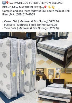 Mattresses now available!!!!!!