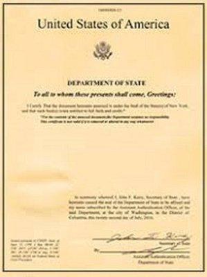 Department of State Authentication