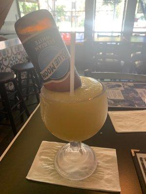 Margarita with Blue Moon