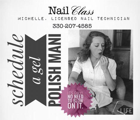 Experience the benefits of a gel polish manicure