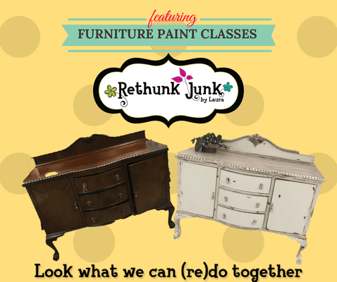 Visit www.renewmyfurniture.com/calendar for upcoming classes!