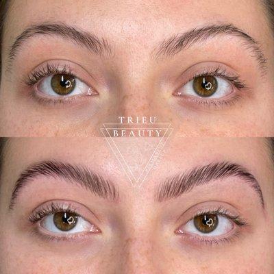 Brow lamination