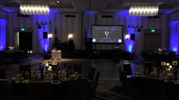 Police Officer Memorial Ball 2019
 Audio, Lighting, & DJ Services
 Nashville, TN