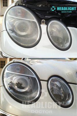 Mercedes Benz Headlight Restoration