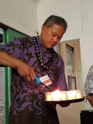 Candle Light Memorial Service