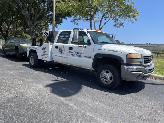 Recent junk car buy here  in West Palm Beach Florida