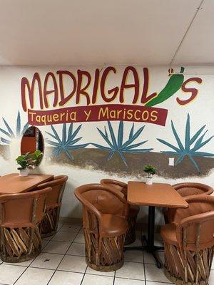 Let's see what madrigales is all about, loving the customer service so far  feel like I'm with my family and my tias are cooking LOL