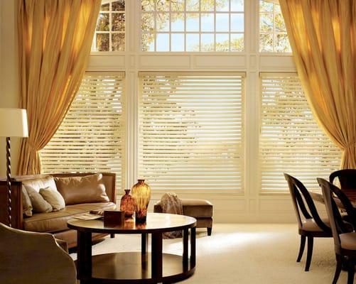 We feature major brands such as Hunter Douglas, Graber, Lafayette, Comfortex, DSC, Wesco, ODL and many more to suit any budget,