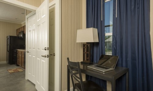 Computer desk in Bedroom