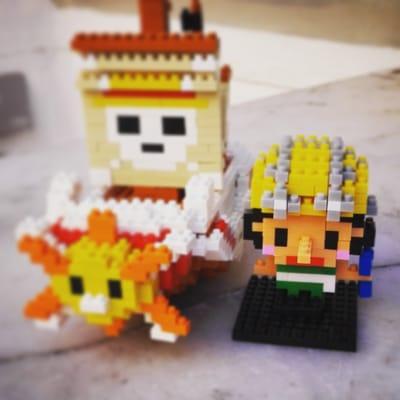 one piece mini blocks!