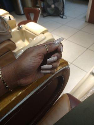 I love getting my feet and nails done here. Amazing