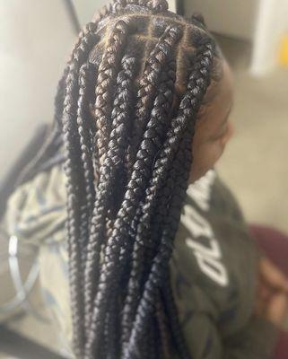 Medium Box Braids