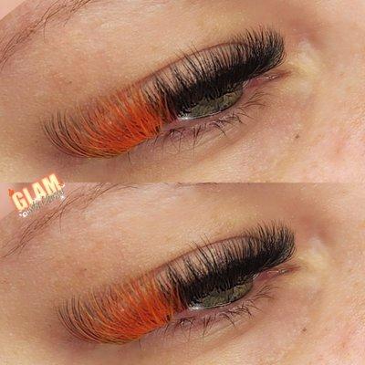 Volume lash extensions