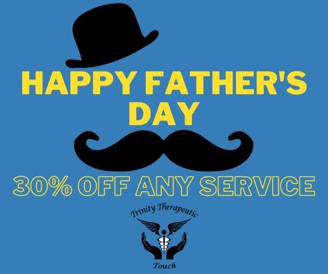 Happy Fathers Day from Trinity Therapeutic Touch!