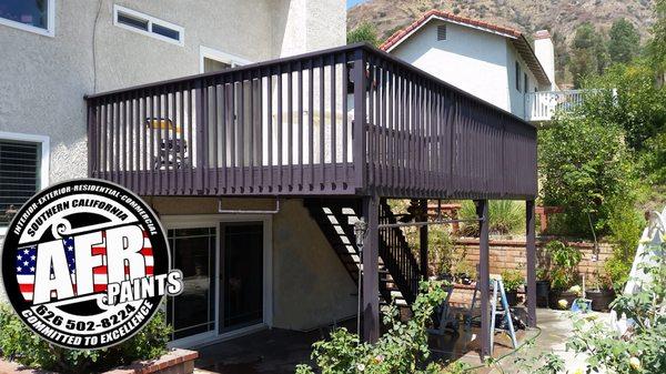 Patio / Balcony completely restored