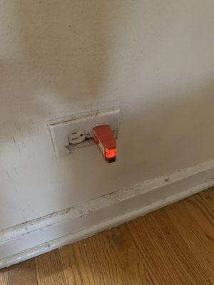 Outlet was wired incorrectly