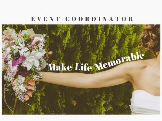 Event cordinator