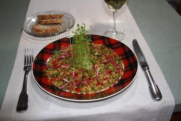 Beans and lentils salad (VG)