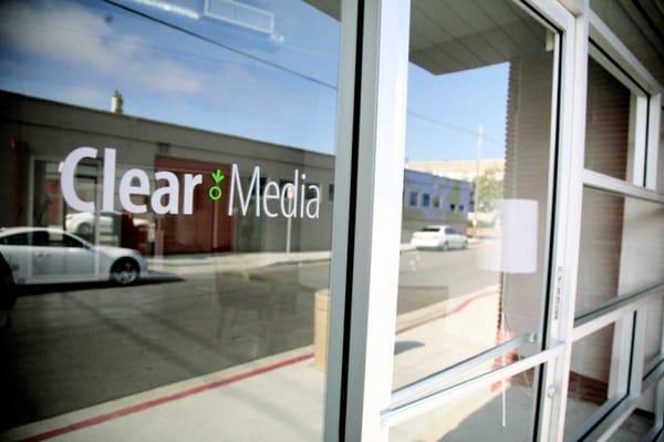 Entrance to Clear-Media