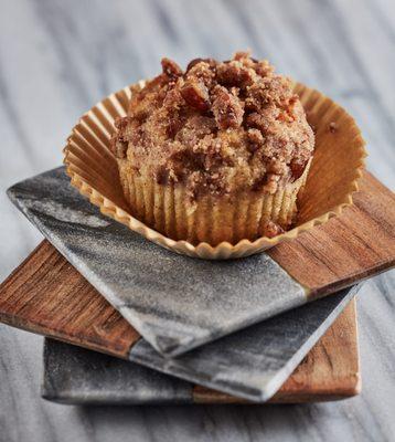 Keto Cinnamon Crumb Cake Muffin