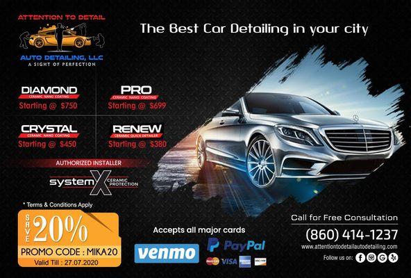 The Best Car Detailer in your City.