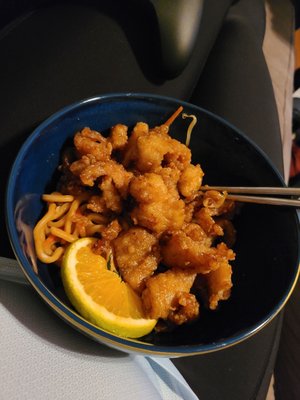 Orange chicken