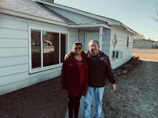 Congratulations to this super nice family! They've achieved the American dream of homeownership! You can to just reach out and let us help!