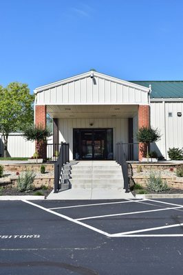 First Baptist Church Main Sanctuary Entrance