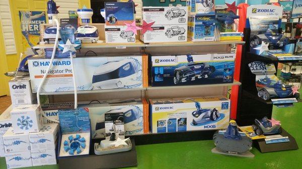 We Sell Pool Cleaners. Come Check out our Great Selection.