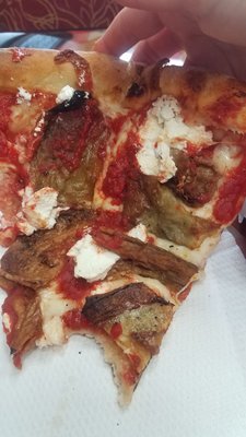 Yummm..Eggplant fresh ricotta slice