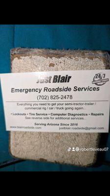 Just Blair Emergency Roadside Services