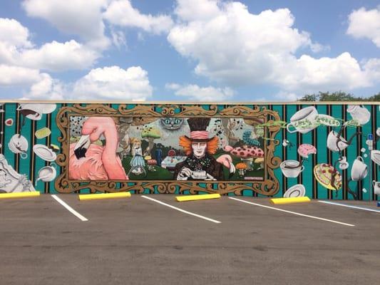 Mad Hatter Mural by Sarah Sheppard