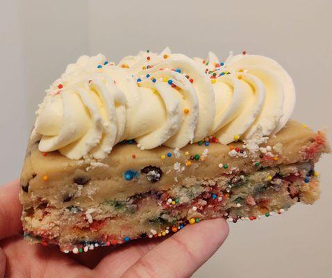 Jawn... Confetti sugar cookie dough with buttercream - prevailing flavors