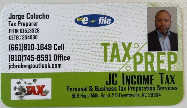 Profesional Income Tax Preparation