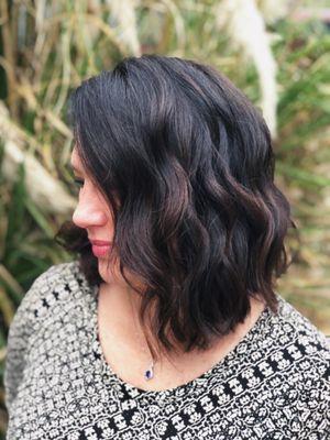 Balayage Beach Waves