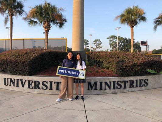 First Day of School for our International Students