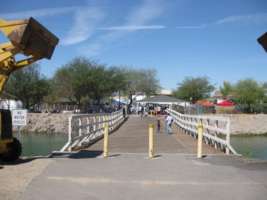 Entrance to Quartermaster Depot