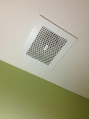 Extremely dirty air vent