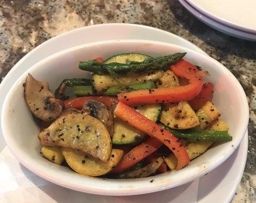 Grilled veges. Yum.