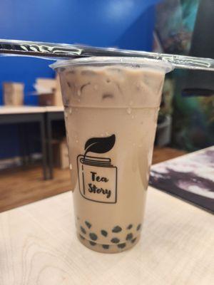 Coffee milk tea.