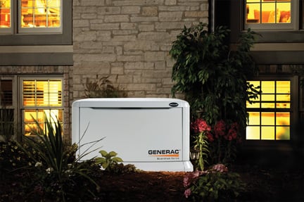 We install Generac, Kohler, B&S and G.E. generators.