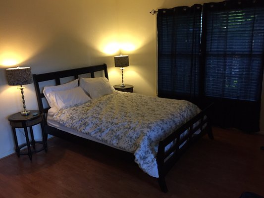 Stone House master bedroom